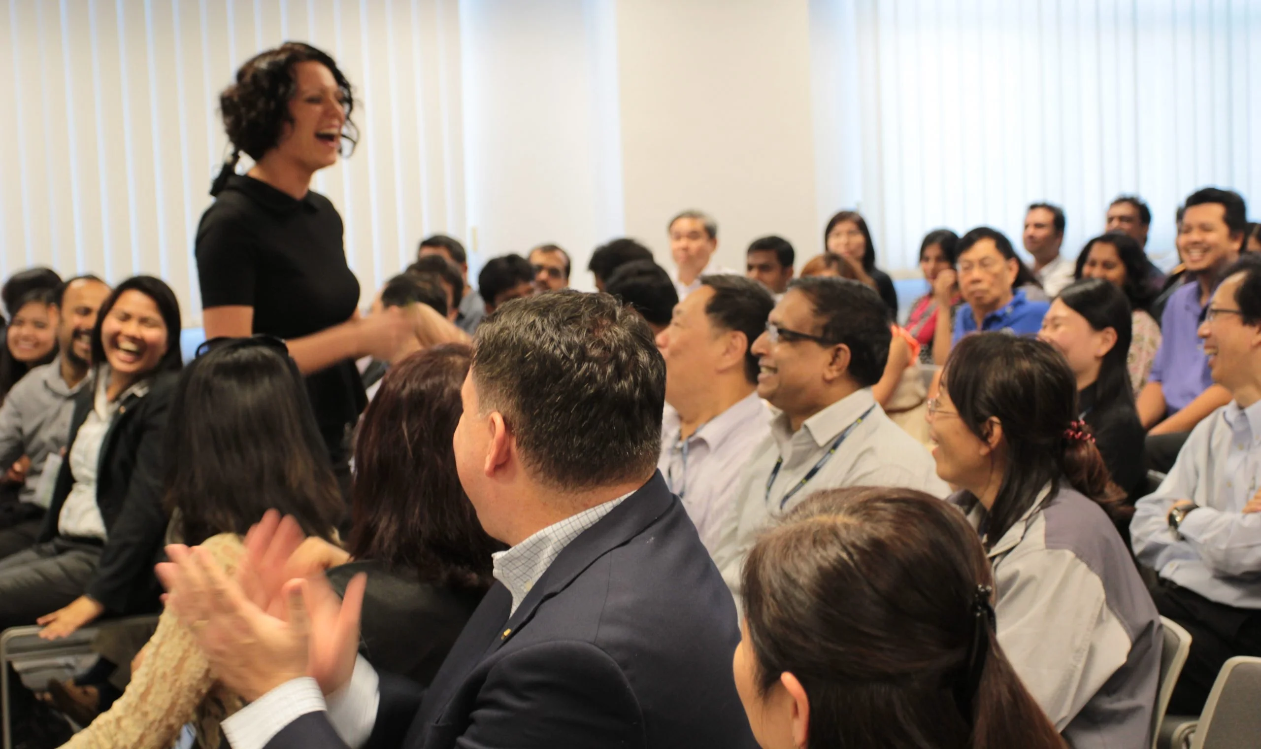 Leadership speaker at Yokogawa leadership executive presence talk yokogawa