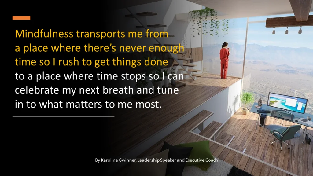 mindfulness for leaders quote